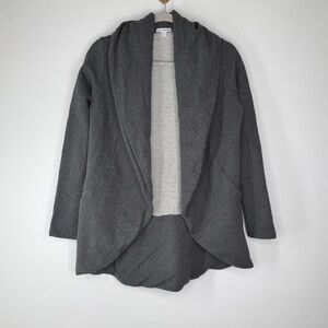 Standard James Perse Gray Open Front Cardigan 100% Cotton James Perse Size 3